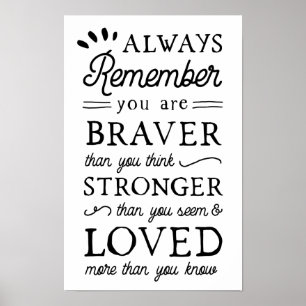 Poster Citation Inspirationnelle "You Are Love"
