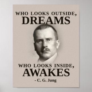 Poster Citation inspirée de Carl Jung