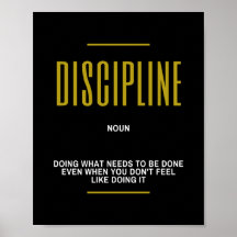 Citation motivante de discipline