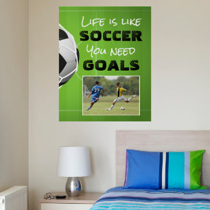 Poster Citation Motivationnelle de football