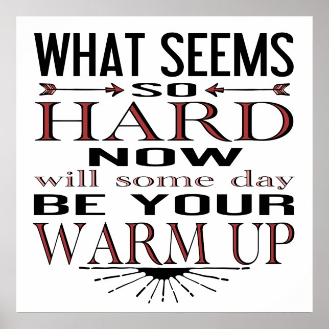 Poster Citation Motivationnelle du danseur de conditionne (Devant)