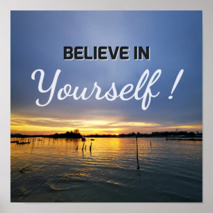 Poster Citation motivationnelle et inspirante