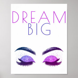 Poster Citation motivationnelle moderne et inspirante bla