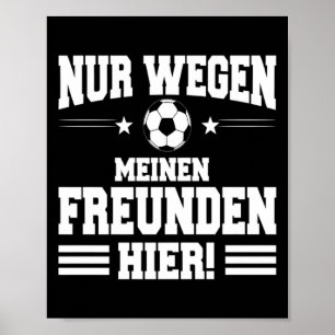 Poster Citation pour anti fan de football uniquement à ca
