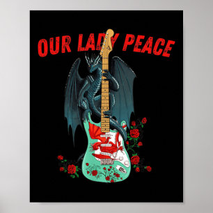 Poster Citation Rétro Vintage Drôle Notre Dame Paix De Ba