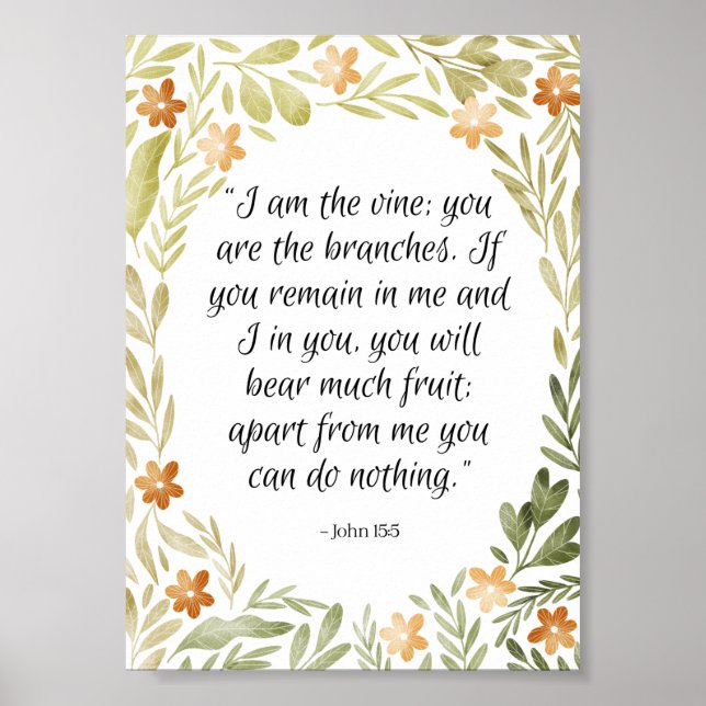 Poster Citation spirituelle (Devant)