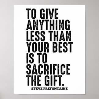 Poster Citation Steve Prefontaine