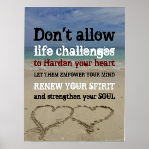 Poster Citation Sur La Vie Motivationnelle Et Les Défis