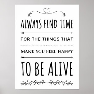 Poster Citation Toujours Trouver Des Choses Pour Vous Ren