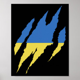 Poster Citation ukrainienne Drapeau Ukraine Chemise Ukrai