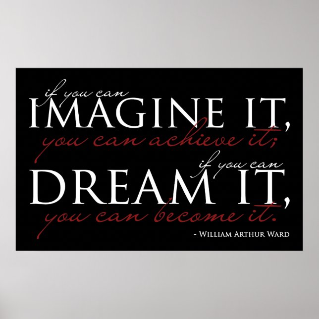 Poster Citation William Ward Imagine (Devant)