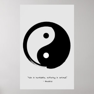 Poster Citation zen : Sagesse et méditation