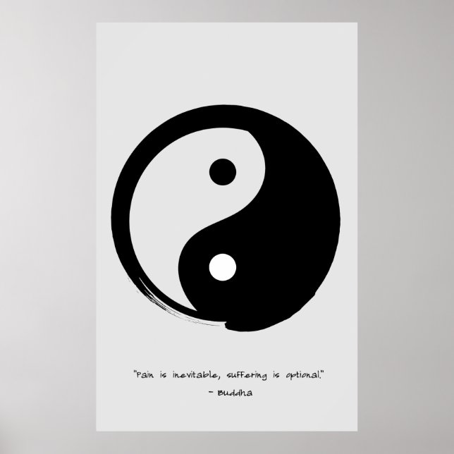 Poster Citation zen : Sagesse et méditation (Devant)