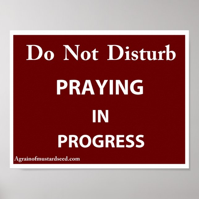 Poster Citations chrétiennes (Devant)