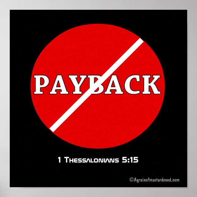 Poster Citations chrétiennes (Devant)