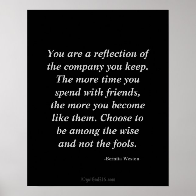 Poster Citations chrétiennes (Devant)