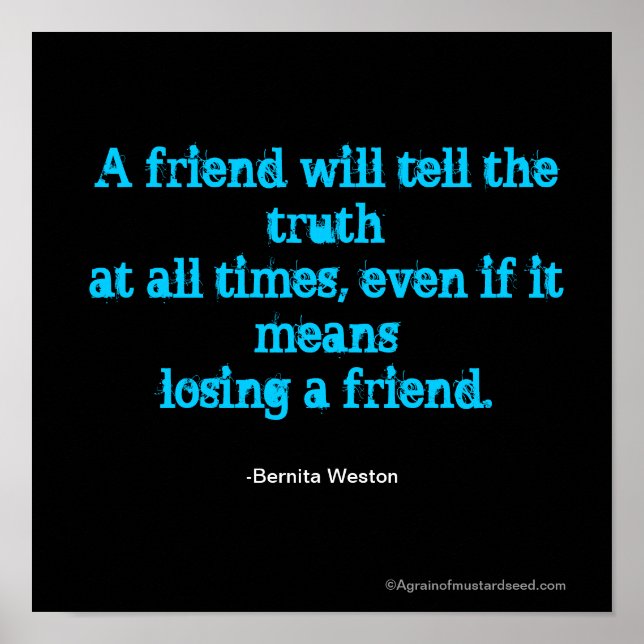 Poster Citations chrétiennes (Devant)