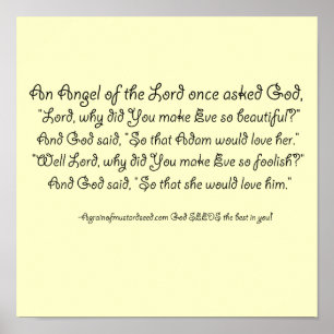 Poster Citations chrétiennes amusantes