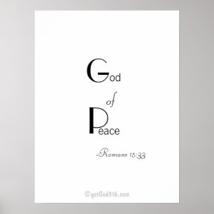 Poster Citations chrétiennes gotGod316.com Wall Art