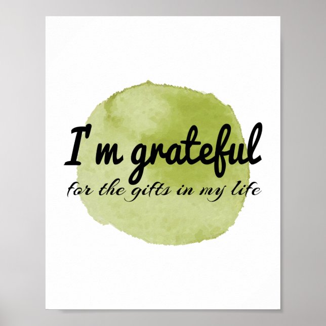 Poster citations d'acceptation personnelle motivante (Devant)