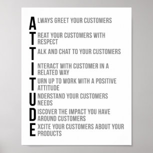 Poster Citations d'attitude
