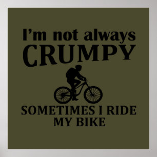 Poster citations de cyclisme drôles