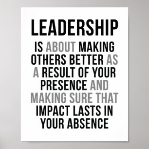Poster Citations de leadership