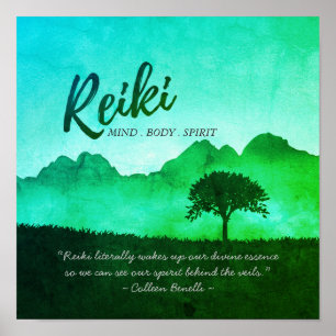 Poster Citations de l'instructeur de méditation du studio