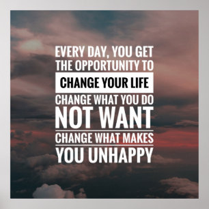 Poster citations de motivation et citations de réalisatio