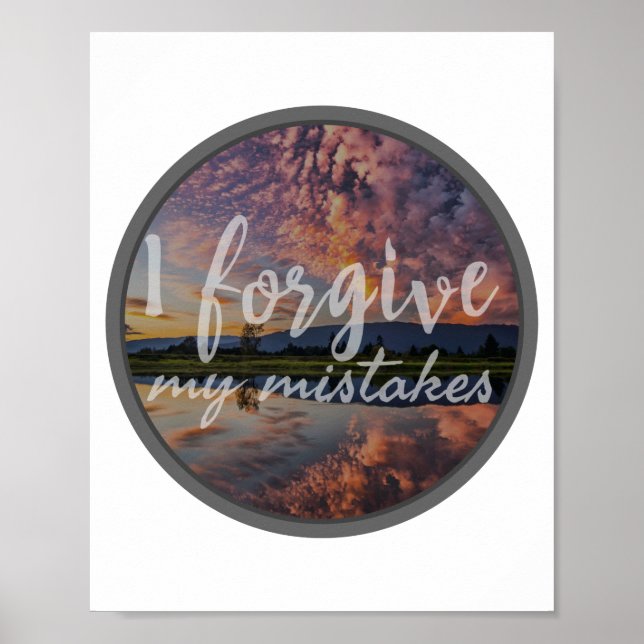 Poster citations de motivation matinale pour acceptation  (Devant)