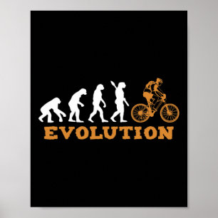 Poster Citations de VTT Bicycle Mtb Cycliste Mountainbike