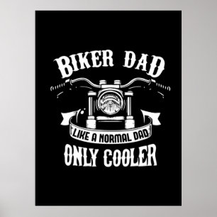 Poster Citations grand-père   Best Biker Papa