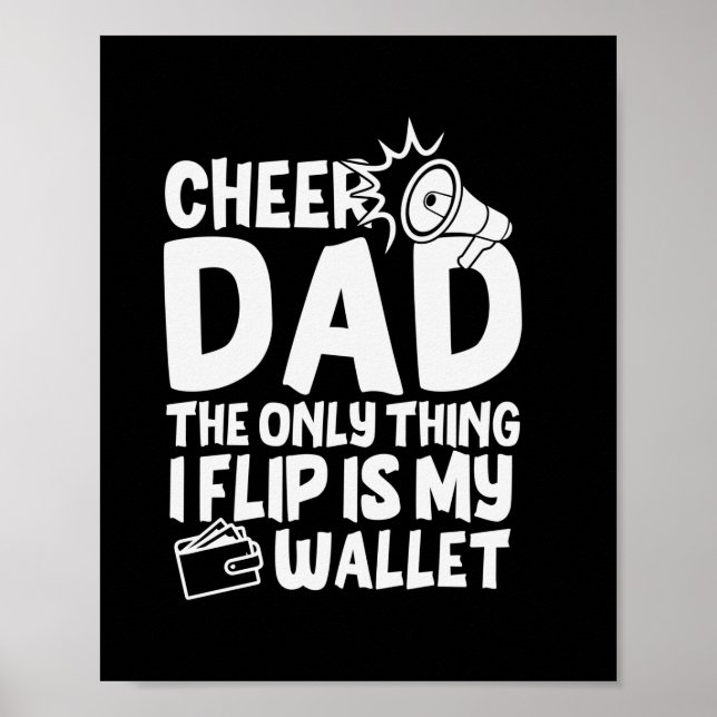 Poster Citations grand-père | Cheer Papa La Seule Chose (Devant)