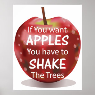 Poster Citations inspirantes sur l'affiche Apple