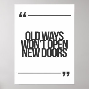 Poster Citations inspirées et de motivation