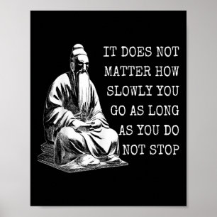 Poster Citations Motivationnelles Confucius Sur La Vie