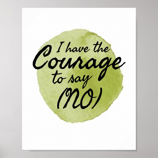 Poster Citations motivationnelles pour l'amour de soi (Devant)