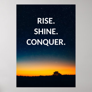 Poster Citations Motivationnelles Stars