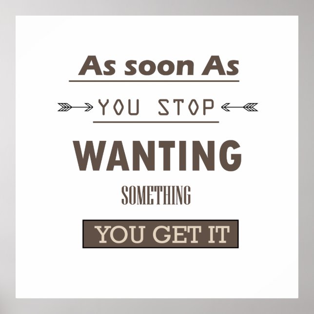Poster Citations motivationnelles sur les paroles de vie (Devant)