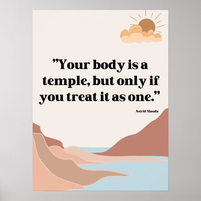 Poster Citations pour l'affiche des centres médicaux et d (Devant)