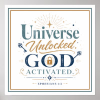 Citations spirituelles Univers verrouillé Dieu act
