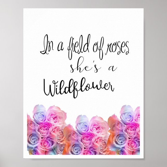 Poster Citations sur les femmes fortes (Devant)