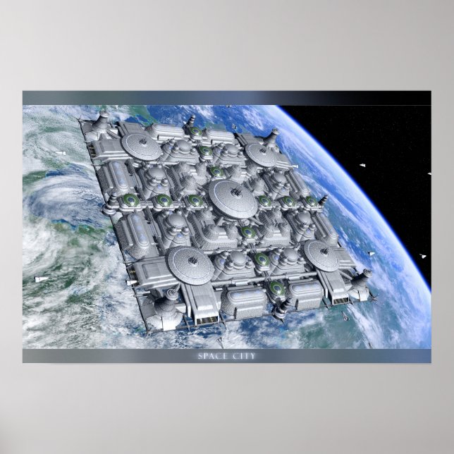 Poster Cité de l'espace (Devant)