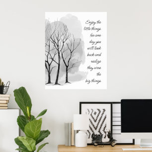 Poster Citez une citation de vie inspirante sur les petit