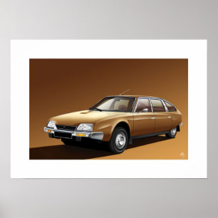 Poster Citroen CX 2000