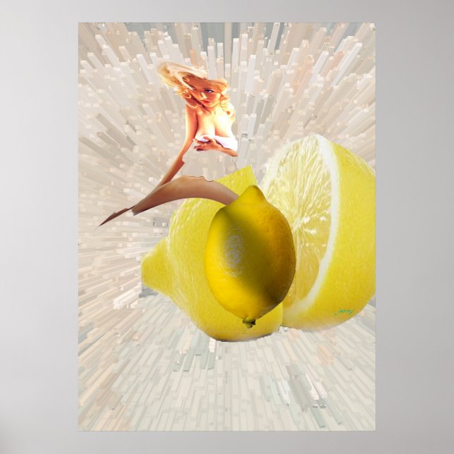 Poster citron vert (Devant)