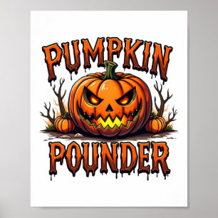 Poster Citrouille Pounder Top Pour Partenaire De Ginger R