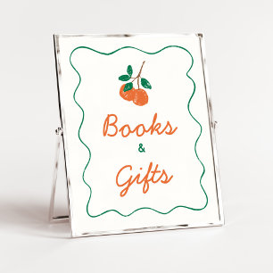 Poster Citrus Little Cutie Baby showers Livres et Cadeaux