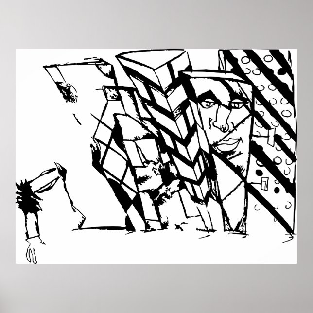 POSTER CITY ELBOW (Devant)
