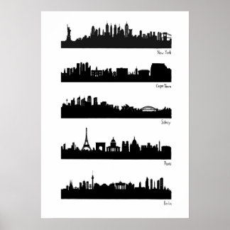 Poster City Skylines - World